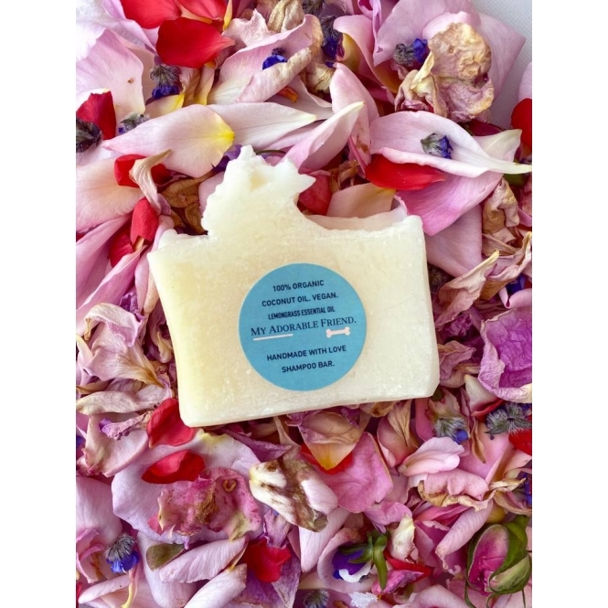 100% Organic Coconut Oil infused with Rose Hips, Cedarwood & Rose Geranium