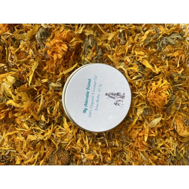 100% Organic Coconut Oil Nose Balm