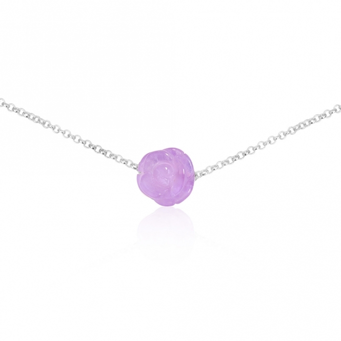 Amethyst Rose Choker