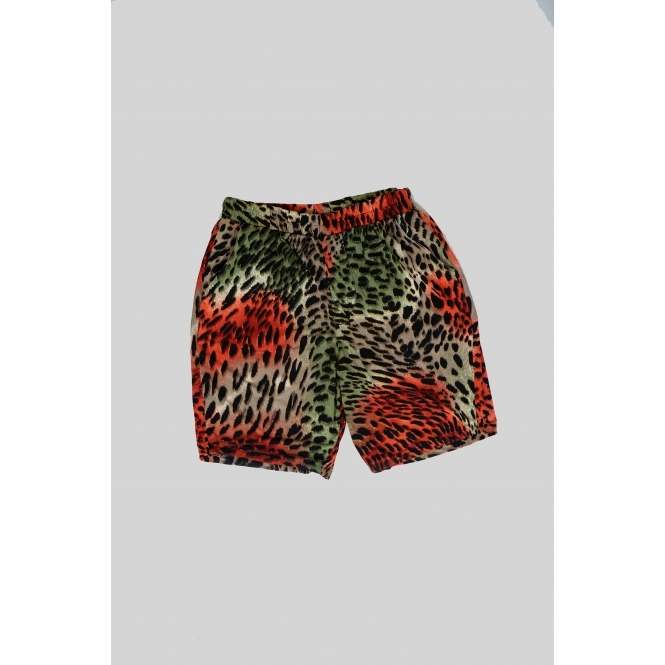 Animal Print Shorts
