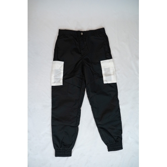 Black Nylon Pants