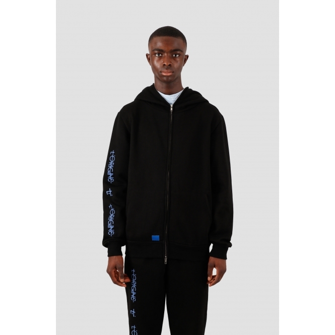 Black Shark Zip Hoodie