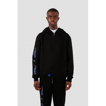 Black Shark Zip Hoodie