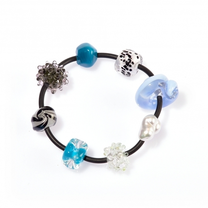 Blue and Upfront Bracelet