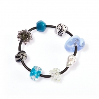 Blue and Upfront Bracelet