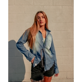 Blue Jean Baby Denim Shirt