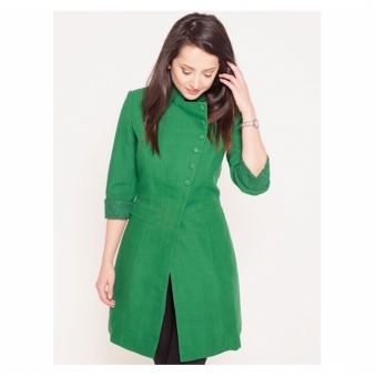 Bottle Green Extended Coat