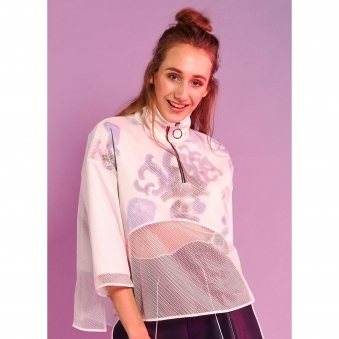 Crop Jersey Sweatshirts