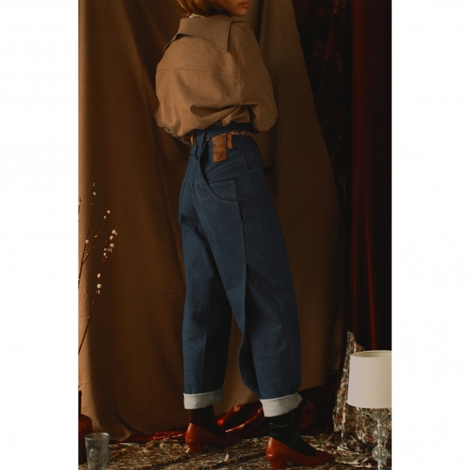 Doubled Mom Jeans