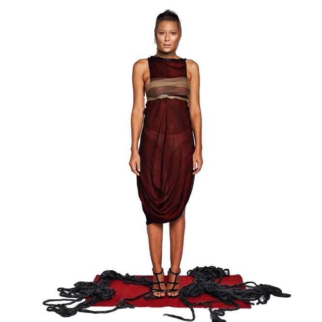 Draped Dress