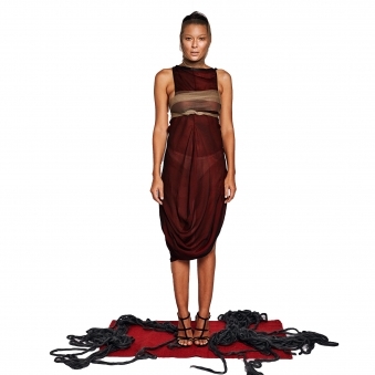 Draped Dress