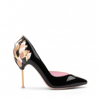 Flower High Heel Pump