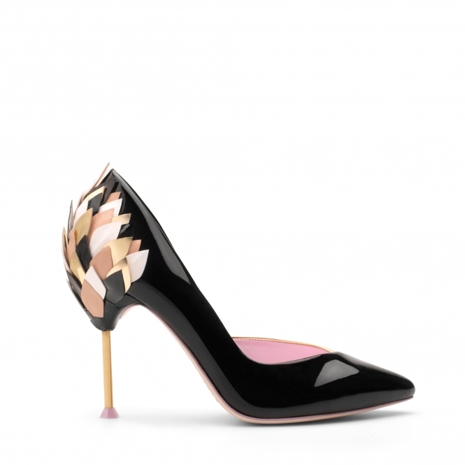 Flower High Heel Pump
