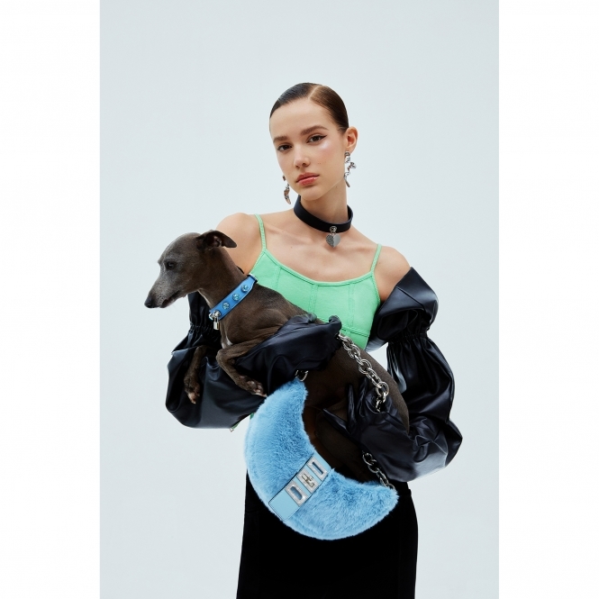 Furry Banana Bag