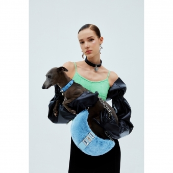 Furry Banana Bag
