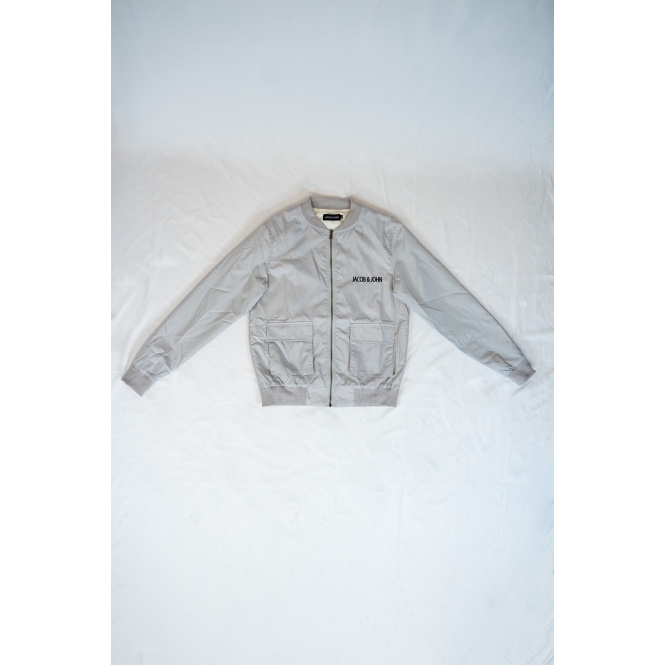 Grey Nylon Jacket