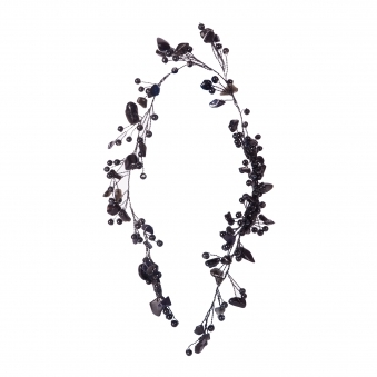 Handmade Black Hair Vine
