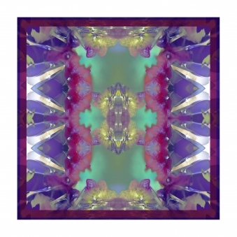 Ignis Dimensions Silk Scarf