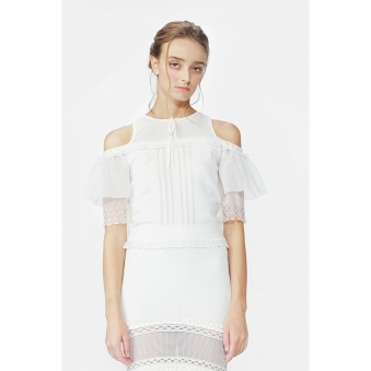 Iris Jacquard Top