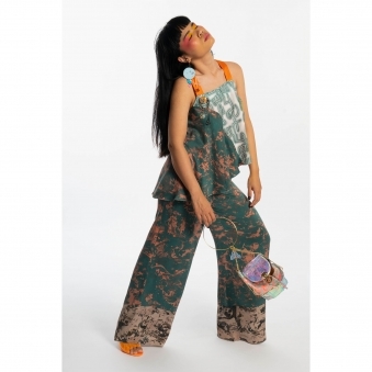 Keban Silk Trousers