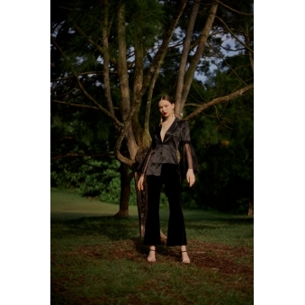 Khione Flared Velvet Pants