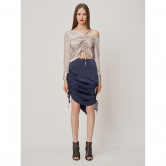 Klaudie Drawstring Skirt