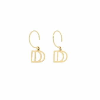 Large Crest Earrings
