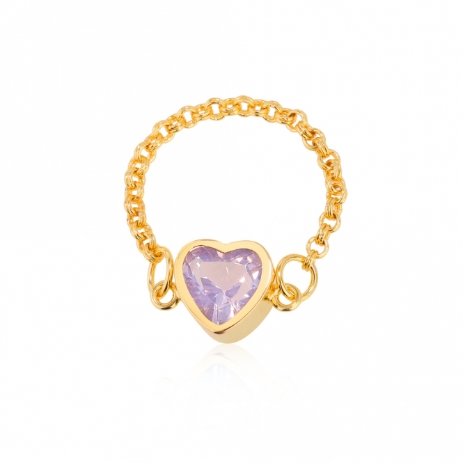 Lavander Quartz Ring