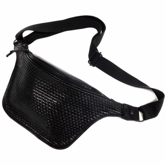 Leather Round Shoulder Bag
