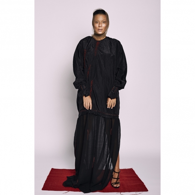 Long Dress with Side Slit