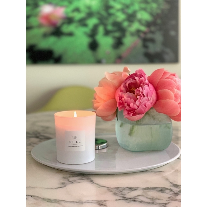 Luxury Engraved Silver Tone 1 Wick Candle Lid – 30cl