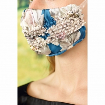 Made To Order Amelia Print Shibori Mask