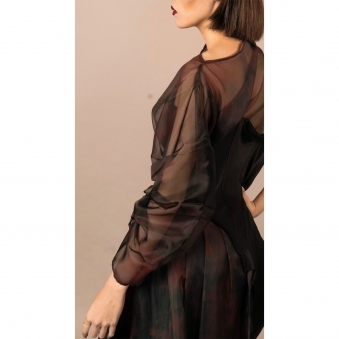 Made to Order Asymmetrical Double Layered Skirt