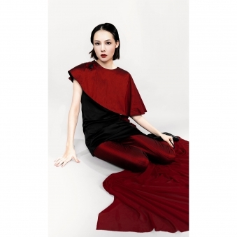 Made to Order Asymmetrical Mini Cape