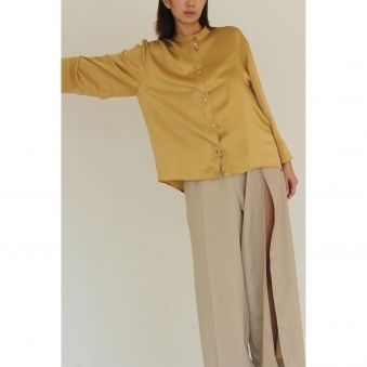 Made To Order Boxy Silk Shirt