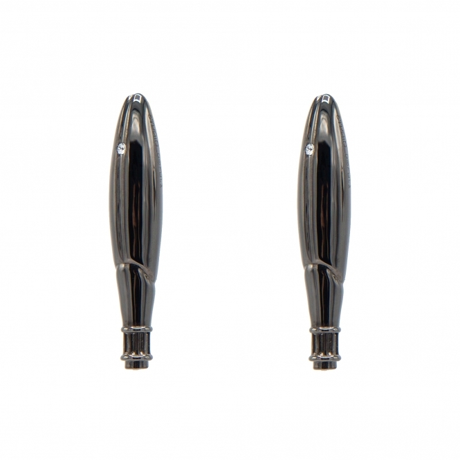 Made To Order Bullet Shape Earring with Swarovski