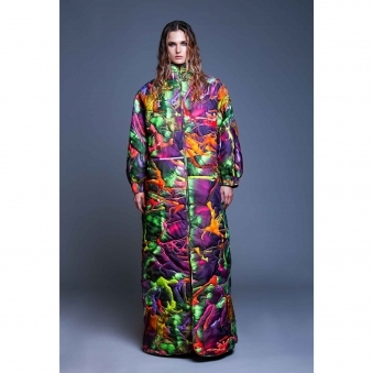 Made To Order Embroidered String Coat