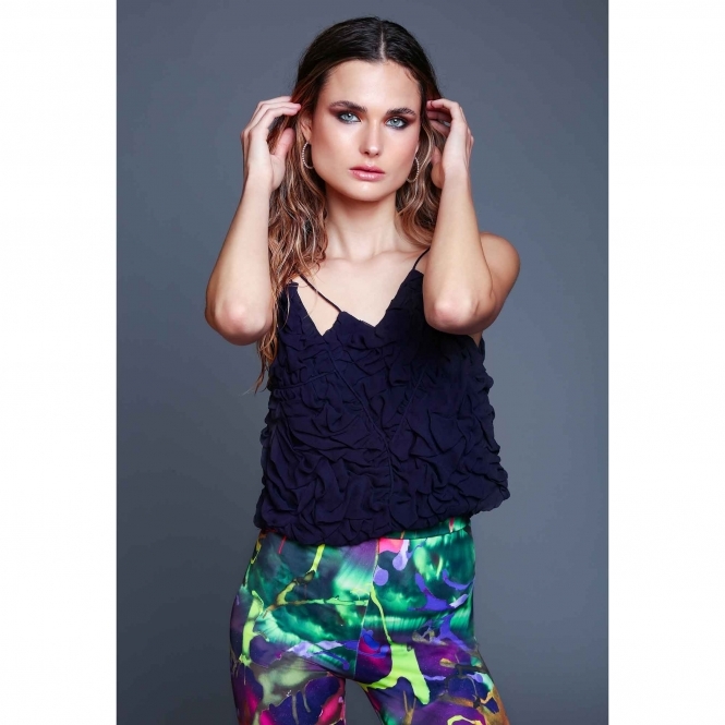 Made To Order Fabric Manipulation Crop Top