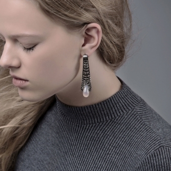 Made To Order Flowing Earring