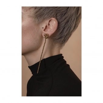 Made To Order Knot Rope Earring