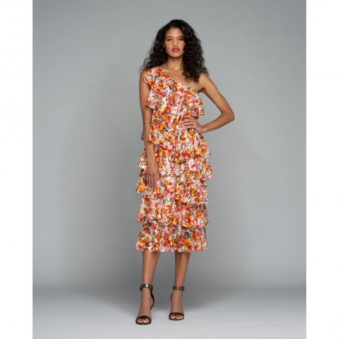 Made To Order Multilayered Ruffle Dress