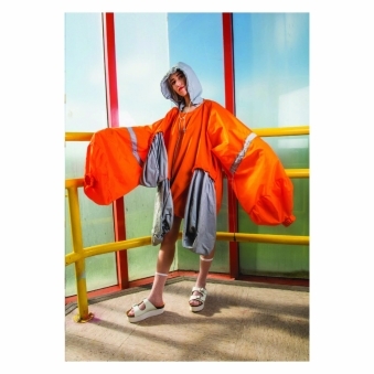 Made To Order Orange and Grey Jacket