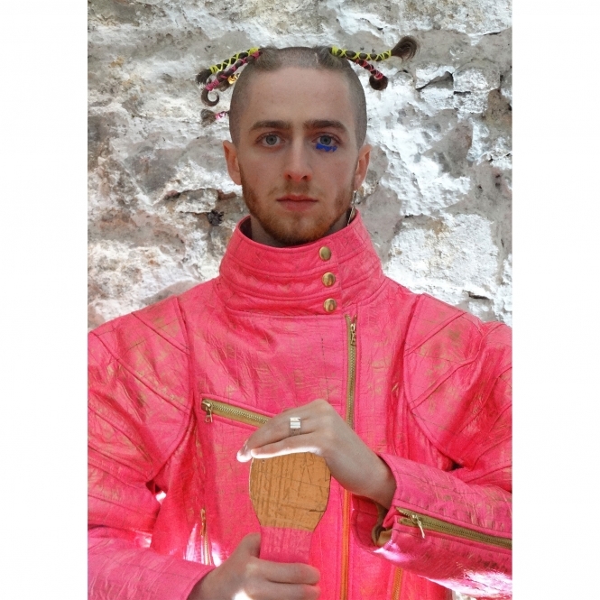 Made To Order Pink Tape Armour Jacket