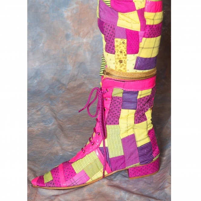 Made To Order Quilted Knights Suit Boots
