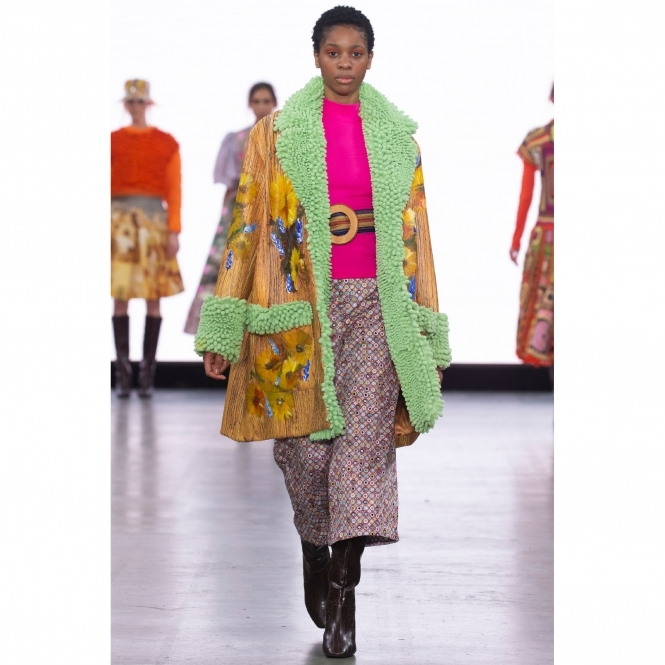 Made To Order Sunflower Coat