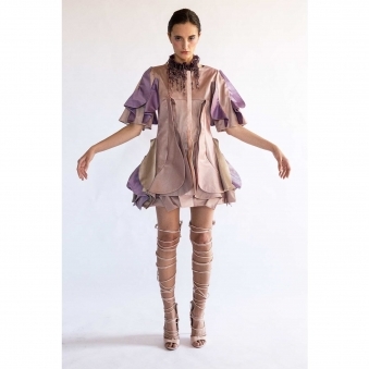 Made To Order Tessellated Flower Dress