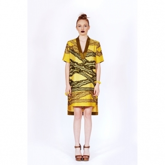 Made To Order Yellow Breeze Dress