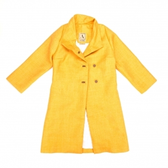 Marigold Wool Coat