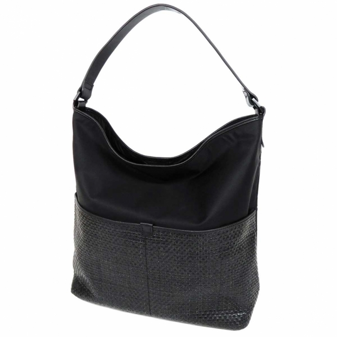 Nylon Square Shoulder Bag