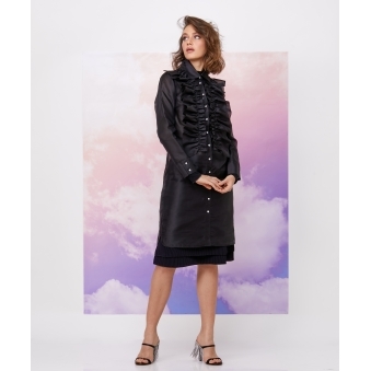 Organza Garcon Shirt Dress